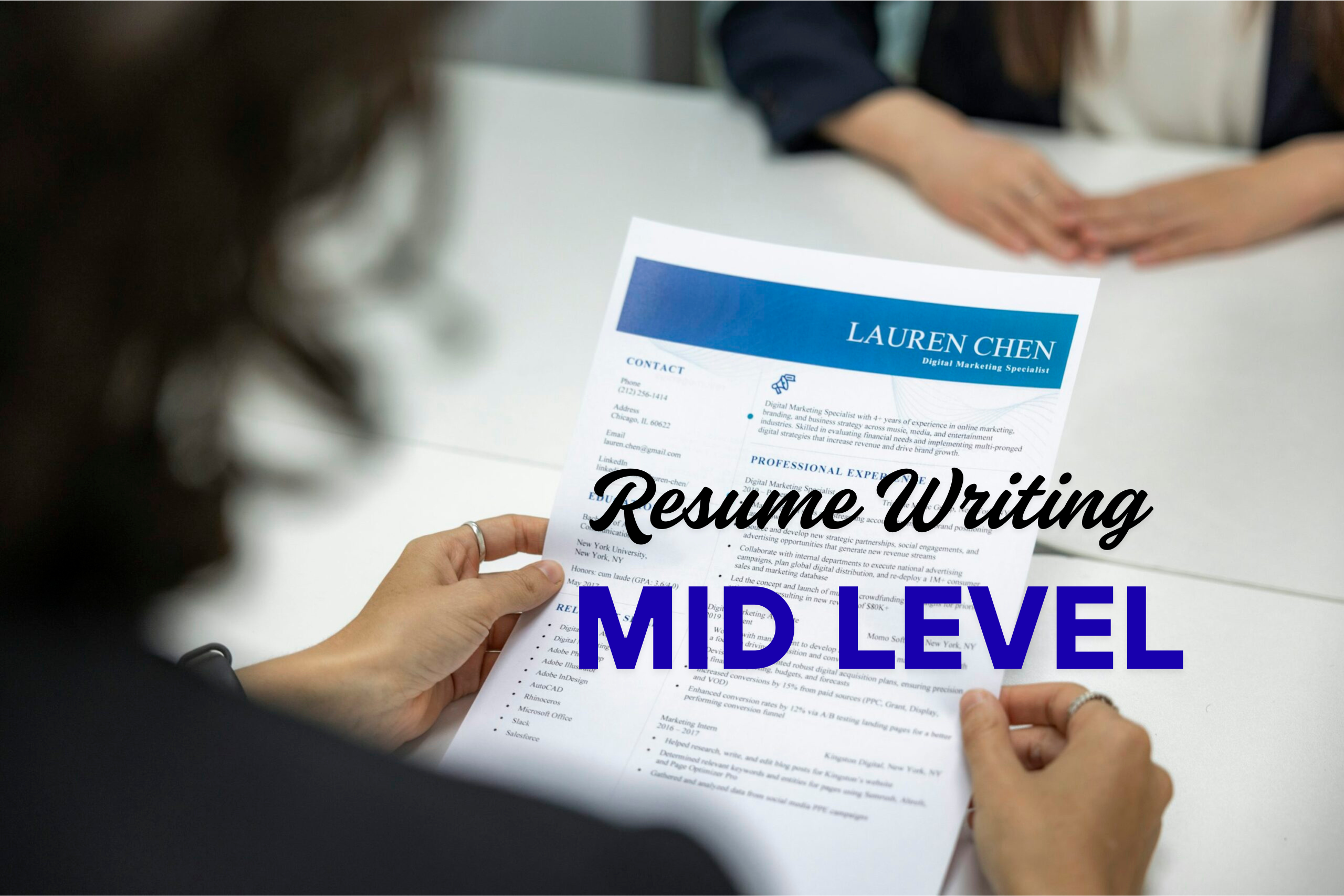 Resume Writing Mid Level