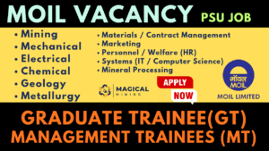 MOIL Graduate Trainee Recruitment 2025
