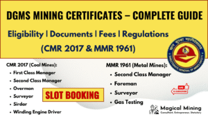 DGMS Mining Certificates