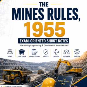 THE MINES RULES 1955